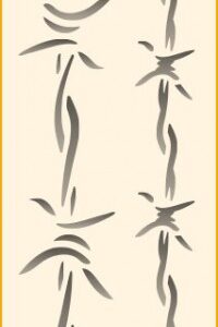 Stencil mediano 80x300mm