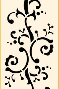 Stencil mediano 80x300mm