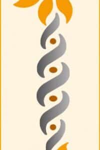 Stencil mediano 80x300mm