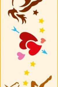 Stencil mediano 80x300mm