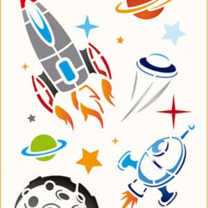 Stencil grande 175x300mm