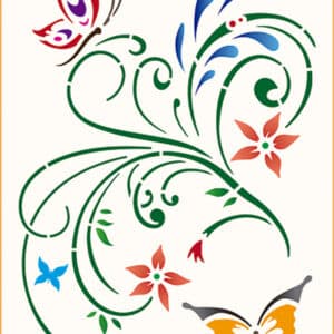 Stencil grande 175x300mm