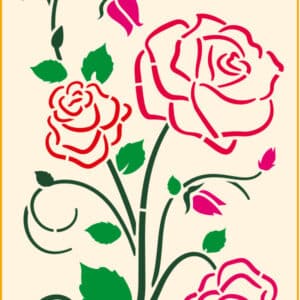 Stencil grande 175x300mm