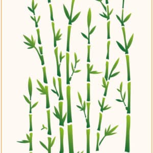 Stencil mural 300x555mm