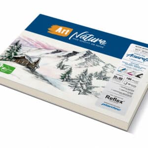 Block Art Nature multitécnica 180 gr encolado 17 x 25 cm x 20 hojas