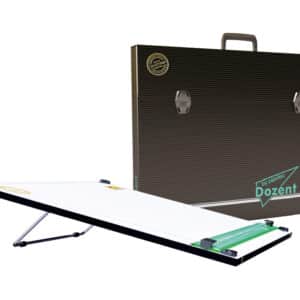 Tablero 50 x 60 c/paral., atril x 2 pos. y maletín