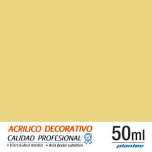 Amarillo pastel - Acrílico decorativo 50ml