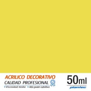 Amarillo medio - Acrílico decorativo 50ml