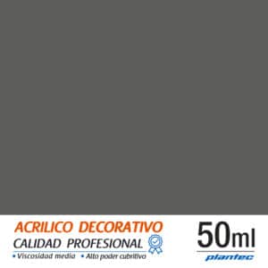 Gris plomo - Acrílico decorativo 50ml