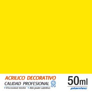 Amarillo fluorescente - Acrílico decorativo 50ml