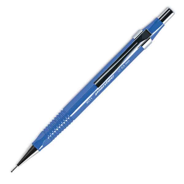 Portaminas 0,5 mm triangular azul