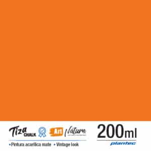 Pintura a la tiza color Mandarina - 200ml