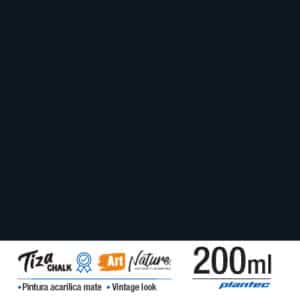 Pintura a la tiza color Negro Vintage - 200ml