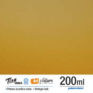 Pintura a la tiza color Oro Rico - Metalizado - 200ml