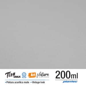 Pintura a la tiza color Plateado - Metalizado - 200ml