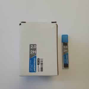 Caja x 48 box con 12 minas C/U 2,0 mm dureza 2H