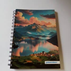 Cuaderno anillado doble A5 X 60 hojas