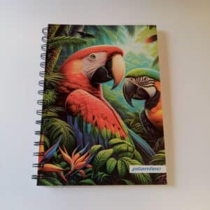 Cuaderno anillado doble A5 X 60 hojas