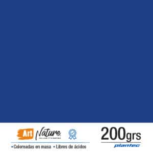Cartulina coloreada en masa 200 gr color azul en formato A3 x 10 hojas