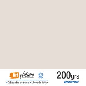 Cartulina coloreada en masa 200 gr color gris en formato A3 x 10 hojas