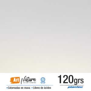 Cartulina coloreada en masa metalizada 120 gr color mármol blanco en formato 35 x 50 cm x 10 hojas