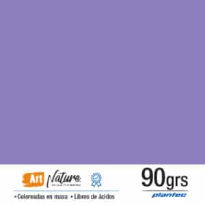Cartulina coloreada en masa 90 gr color violeta en formato A3 x 10 hojas